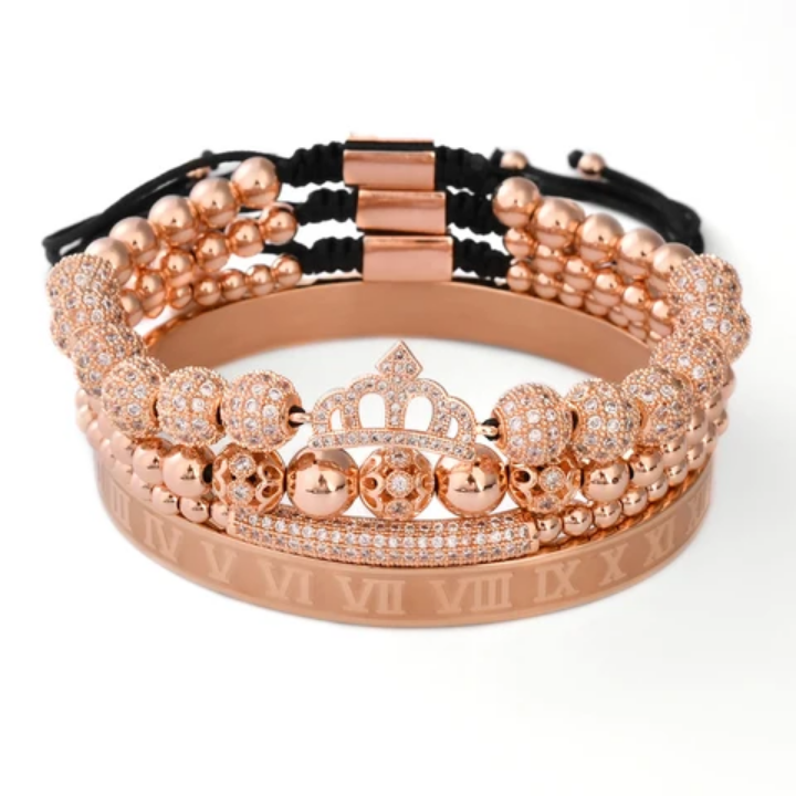 Imperial Crown Bracelet (3 pc)