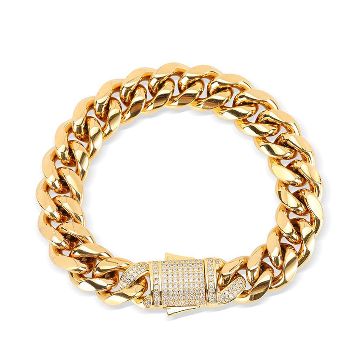 10mm Cuban Link Bracelet - Various Colours Bracelet Ross and Specter