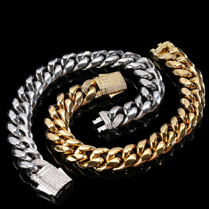 10mm Cuban Link Bracelet - Various Colours Bracelet Ross and Specter