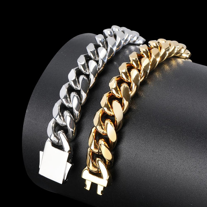 12mm Cuban Link Bracelet - Various Colours Bracelet Ross and Specter