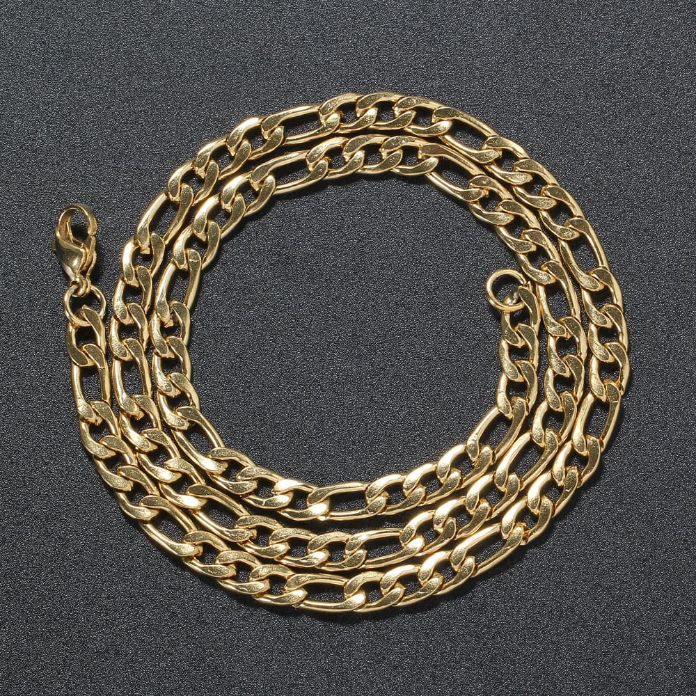 The 5mm Figaro Chain - Various Colours Ross and Specter