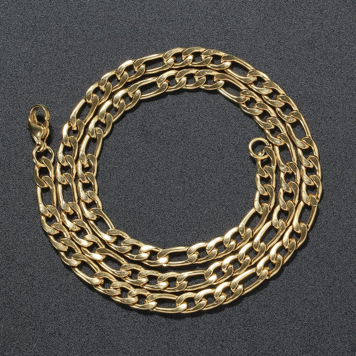 The 5mm Figaro Chain - Various Colours Ross and Specter