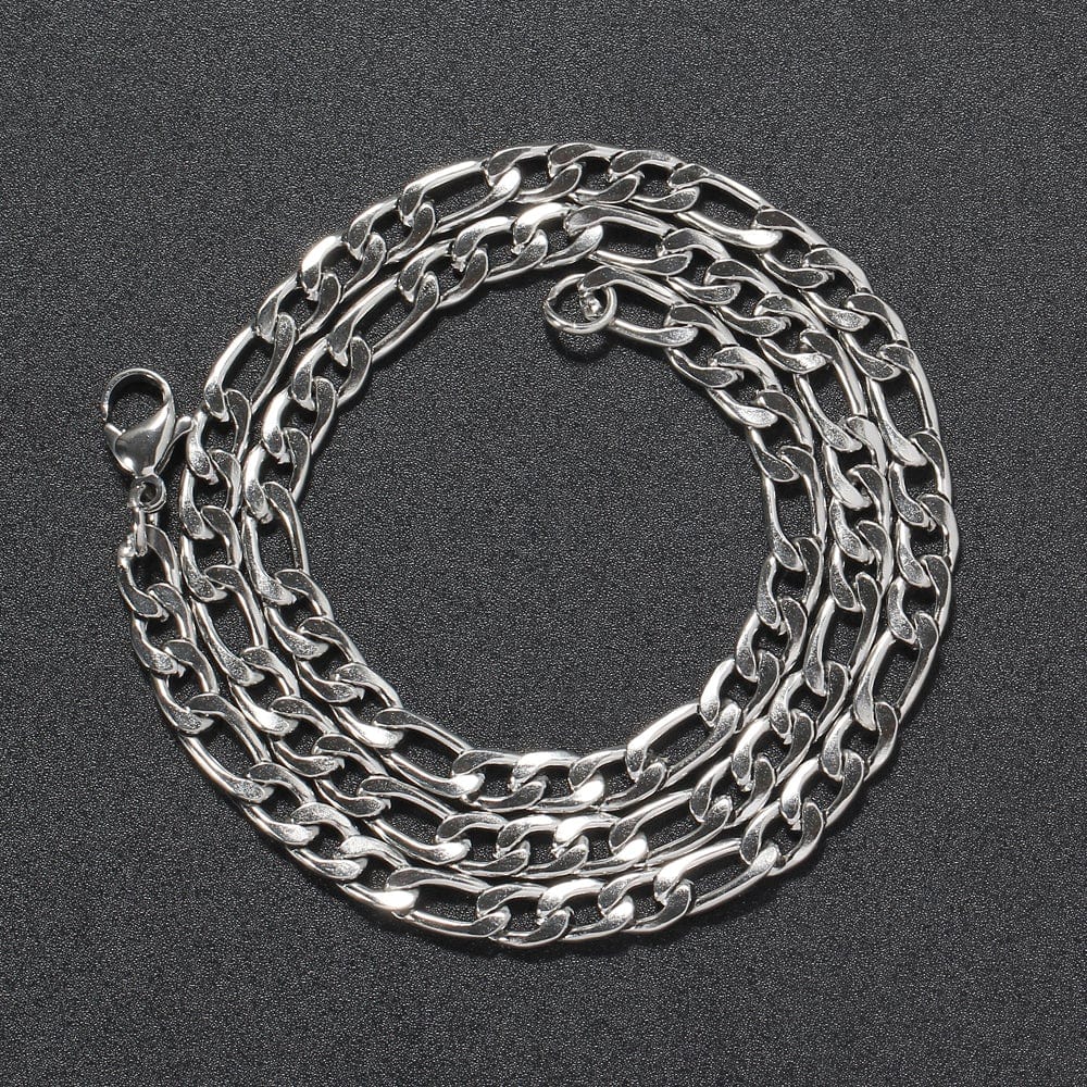 The 5mm Figaro Chain - Various Colours Ross and Specter