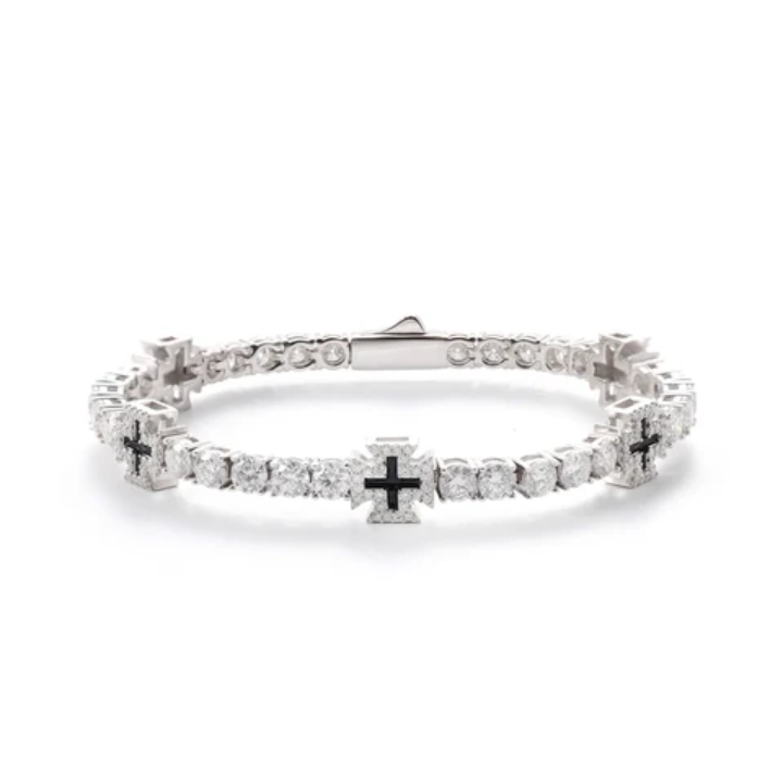 Tennis Cross Bracelet