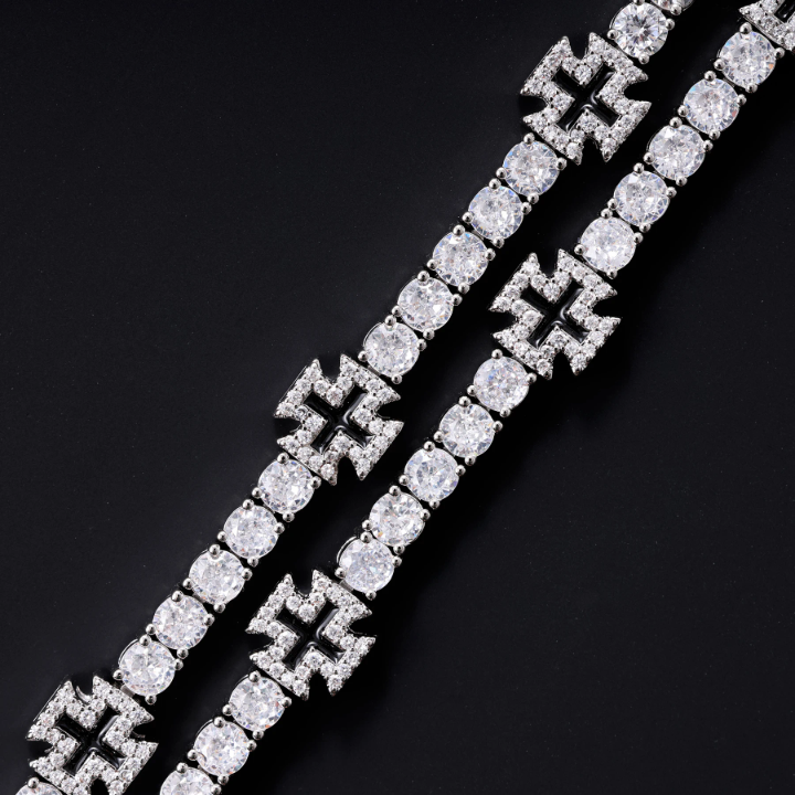 Tennis Cross Bracelet