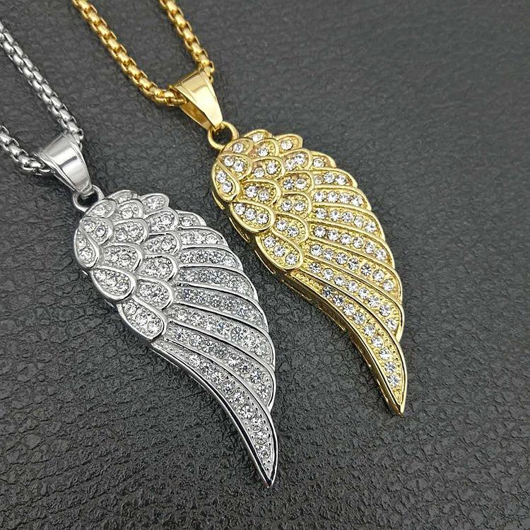 Angel Wing Necklace - Various Colours Necklace Ross and Specter 