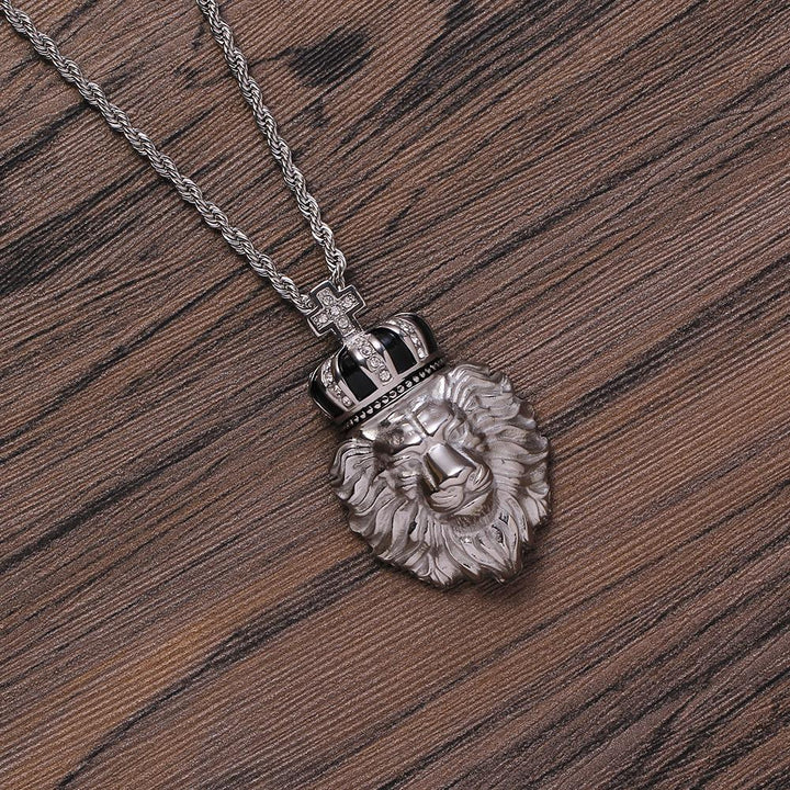 Lion Crown Necklace - Various Colours Necklace Ross and Specter 