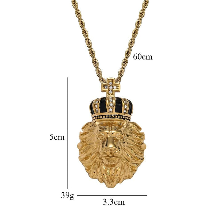 Lion Crown Necklace - Various Colours Necklace Ross and Specter 