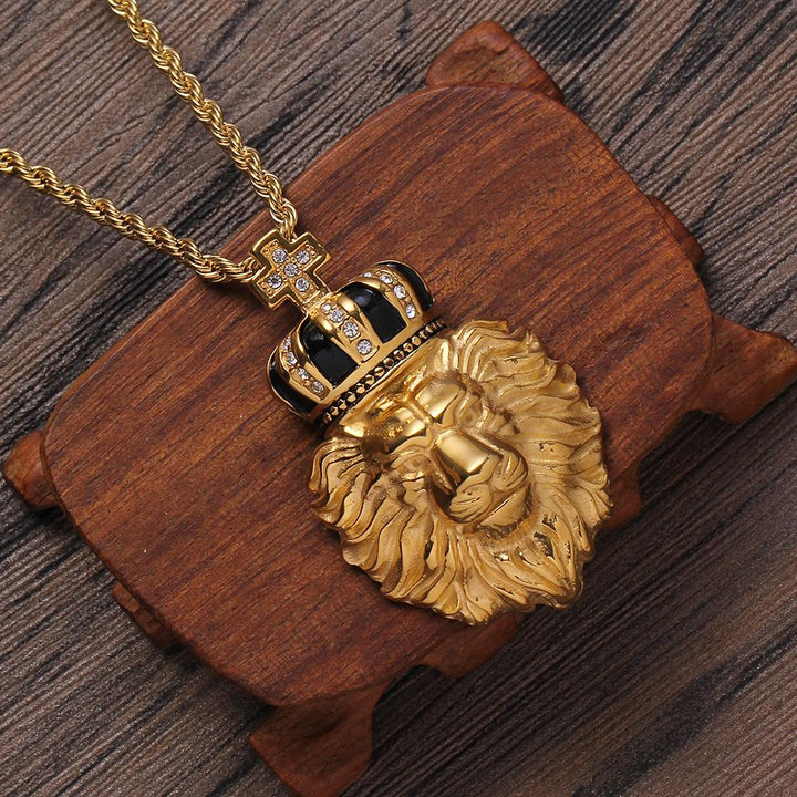 Lion Crown Necklace - Various Colours Necklace Ross and Specter 