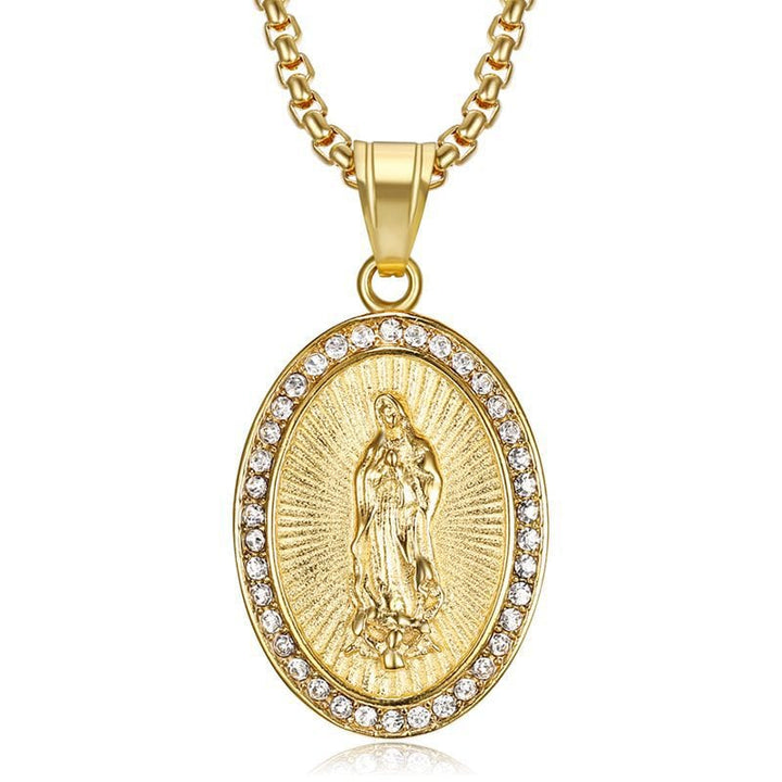 Saint Necklace Necklaces Ross and Specter 50cm Gold 