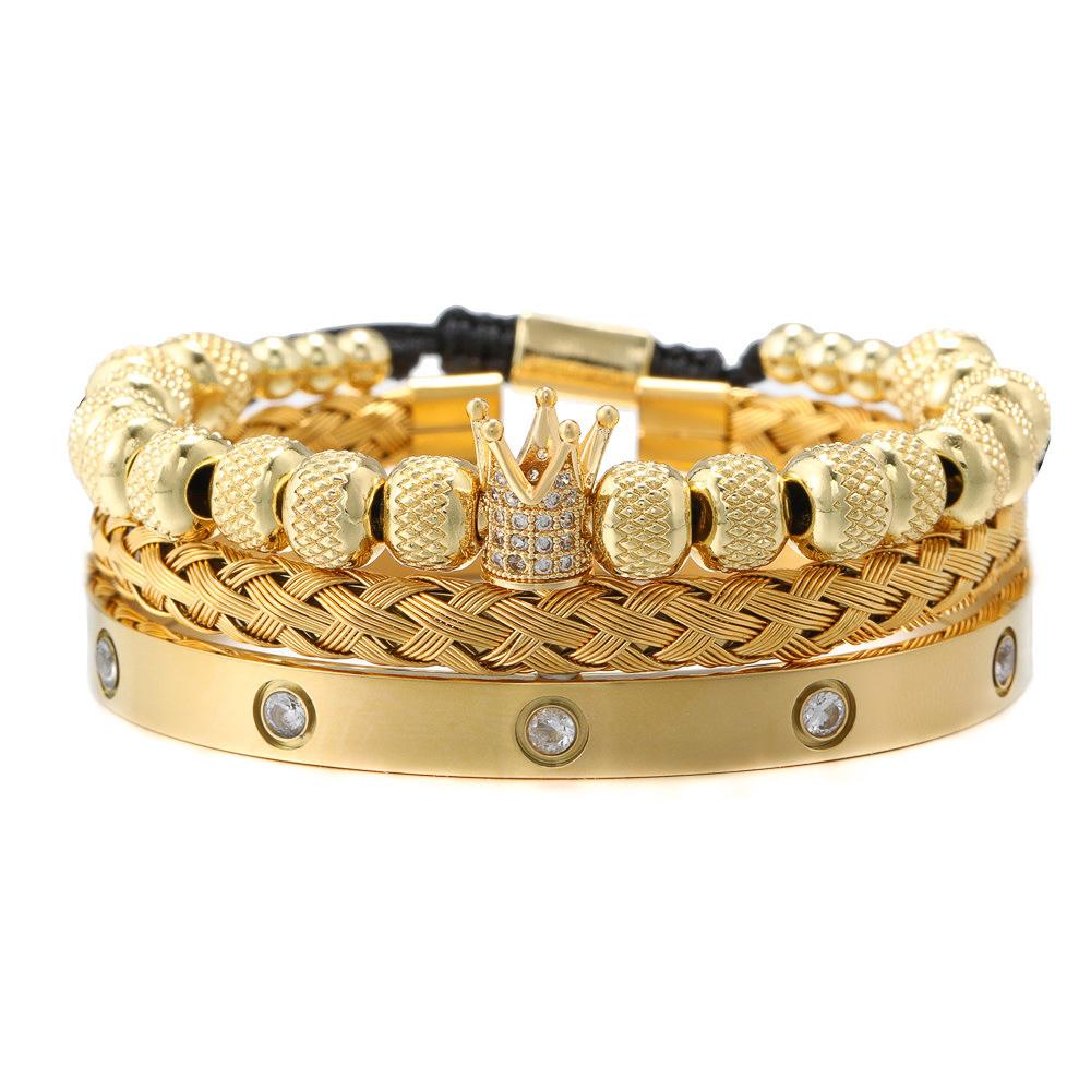 The Royal Bracelet Set - Various Colours Bracelet Ross and Specter Gold 